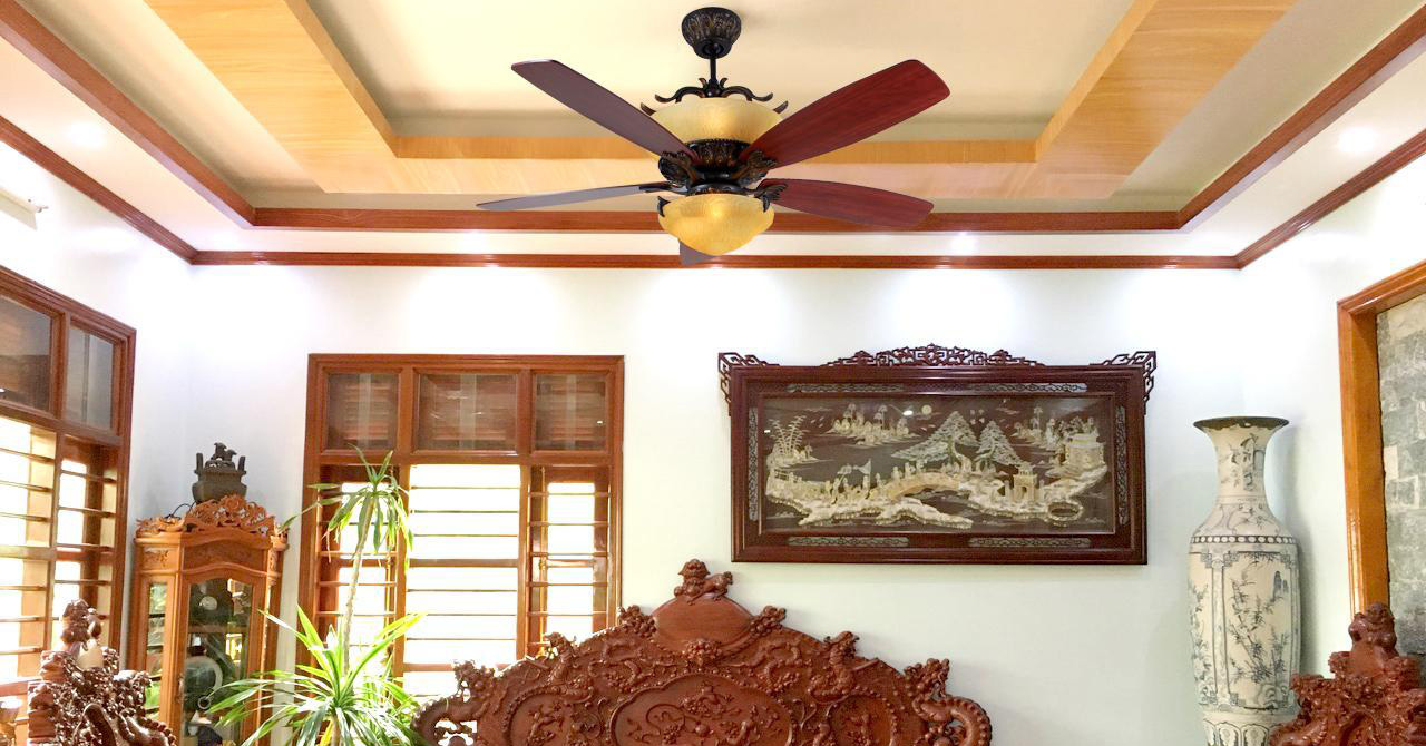 Bí quyết chọn quạt trần đèn phù hợp với phong cách nội thất
