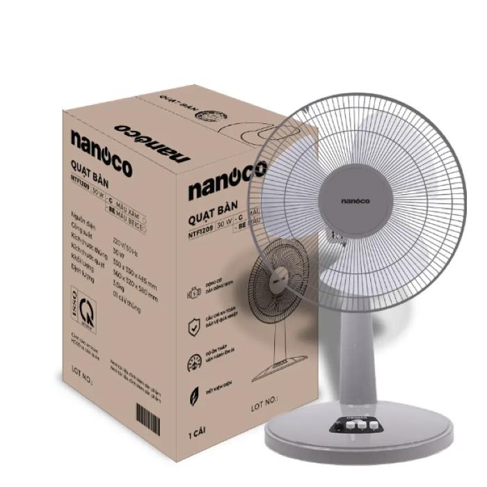 Quạt bàn Nanoco NTF1209