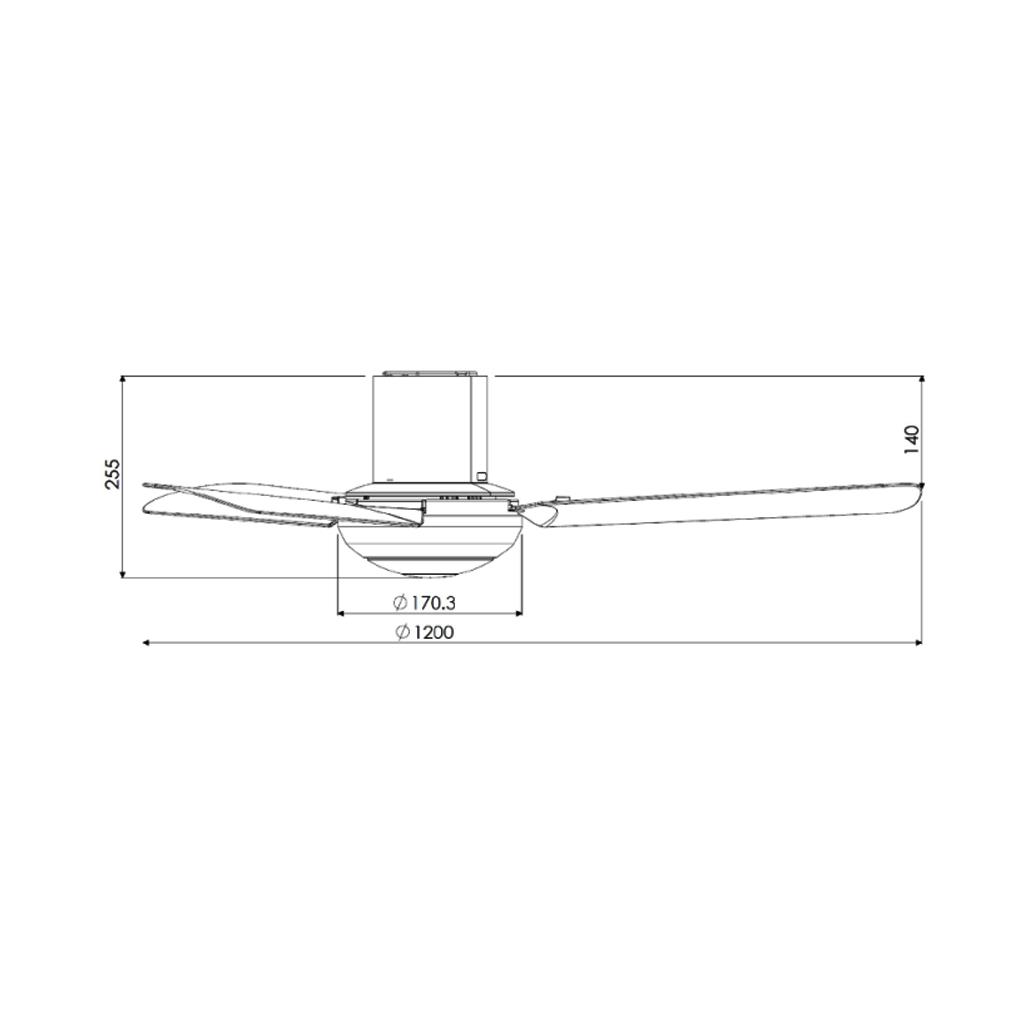 Quạt trần Panasonic F-48CZL 3 cánh