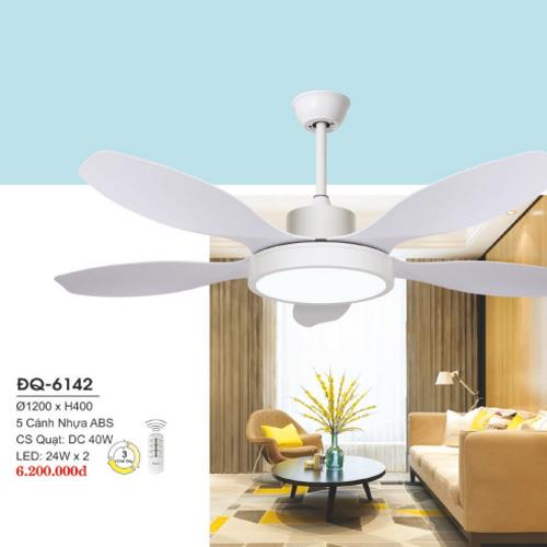 Quạt đèn trần Hufa ĐQ-6142 cánh nhựa ABS