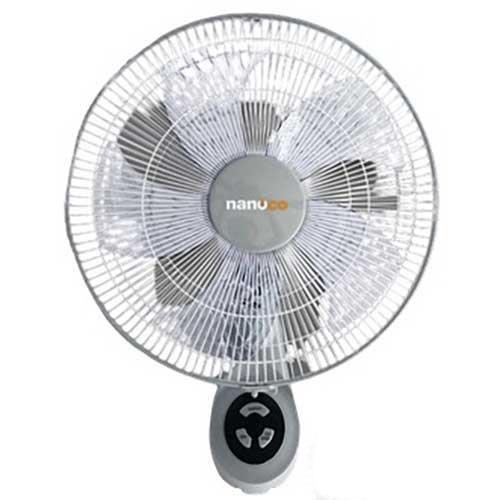 Quạt treo tường Nanoco NWF1605G-RC màu xám