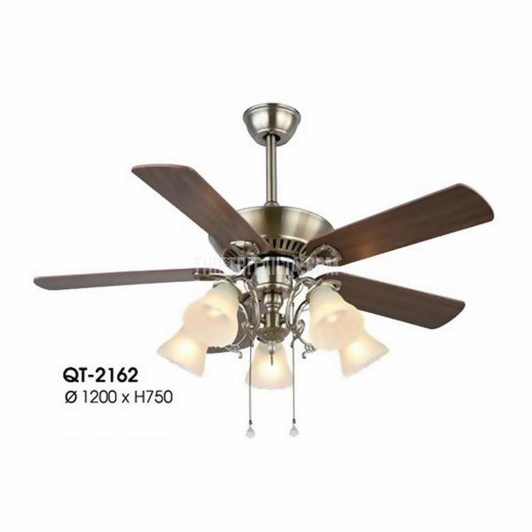 Quạt đèn trần Verona QT-2162 cánh gỗ