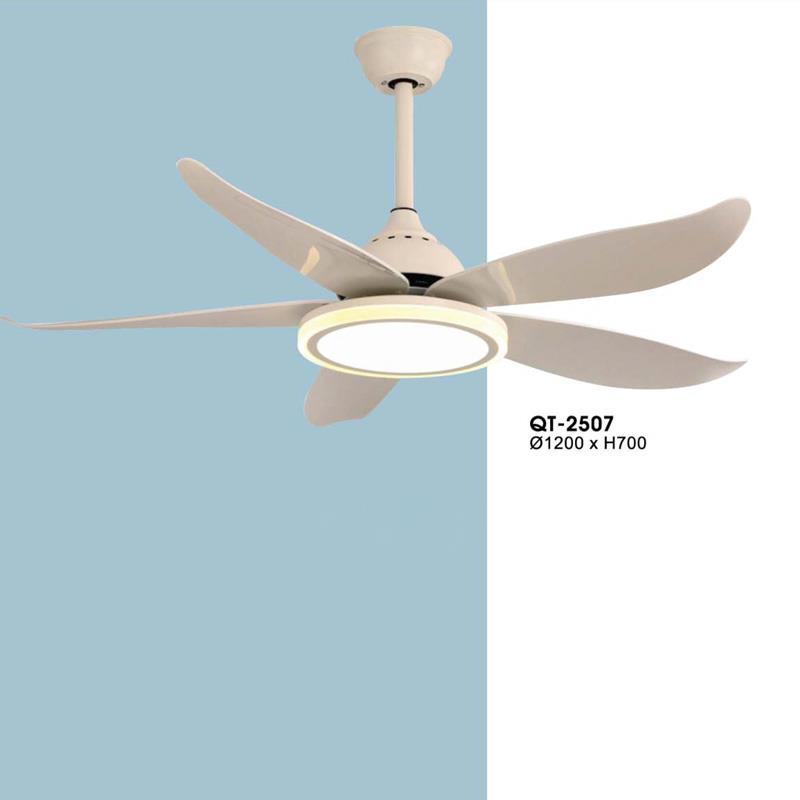 Quạt đèn trần Verona QT-2507 cánh nhựa ABS