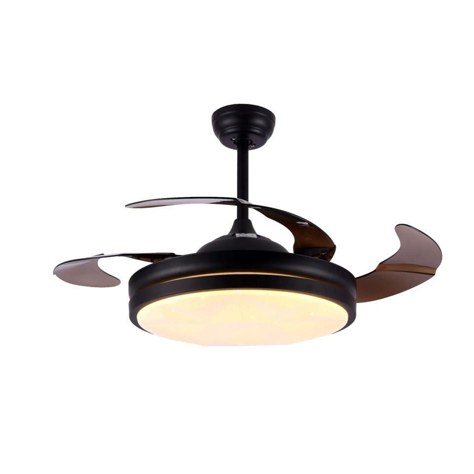 Quạt trần đèn giấu cánh 355 DECOR QT4293