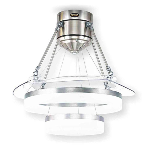 Quạt trần đèn giấu cánh Sinwa QY003 QY003