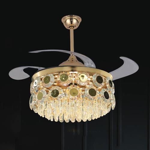 Quạt trần đèn giấu cánh Slister D-8730 D-8730