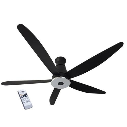 Quạt trần Panasonic F-60XDN 5 cánh màu đen F-60XDN
