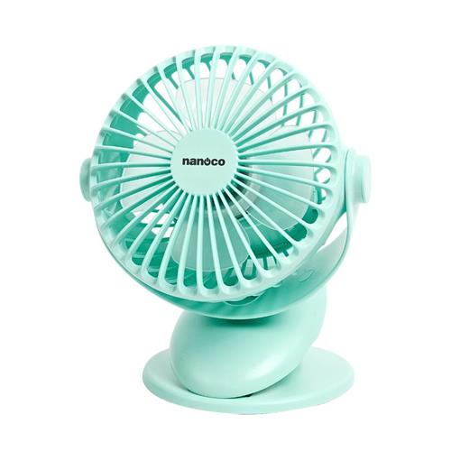 Quạt kẹp Nanoco NRF5210G màu xanh NRF5210G