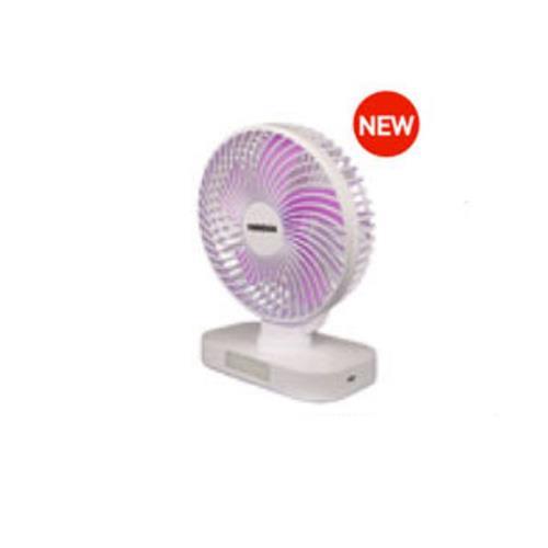 Quạt sạc điện Nanoco NRF6219W màu trắng NRF6219W