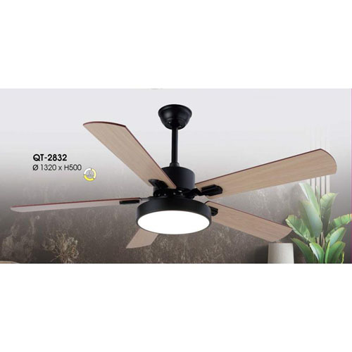 Quạt trần đèn Verona QT-2832 ánh sáng 3 màu QT-2832