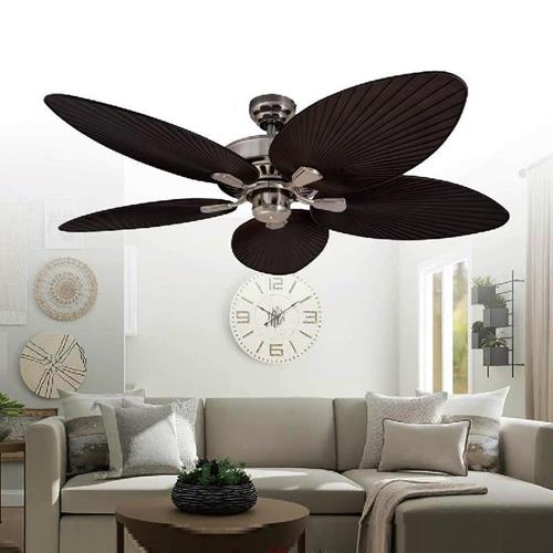 Quạt Trần 355 DECOR QT5228 cánh nhựa ABS màu café QT5228
