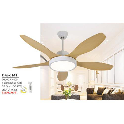 Quạt đèn trần Hufa ĐQ-6141 cánh nhựa ABS ĐQ-6141