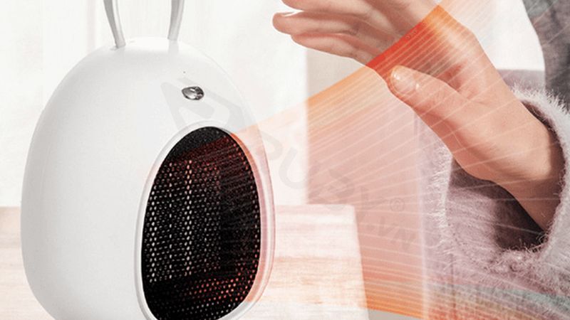 Nên sử dụng quạt sưởi ở nhiệt độ phù hợp