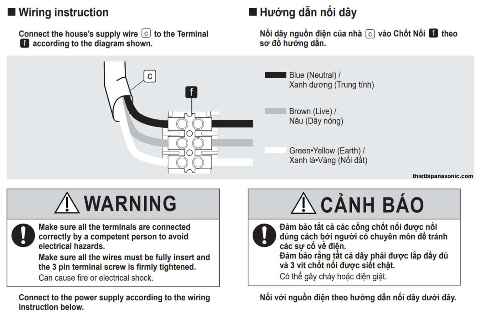 Hướng dẫn nối dây quạt trần tại nhà