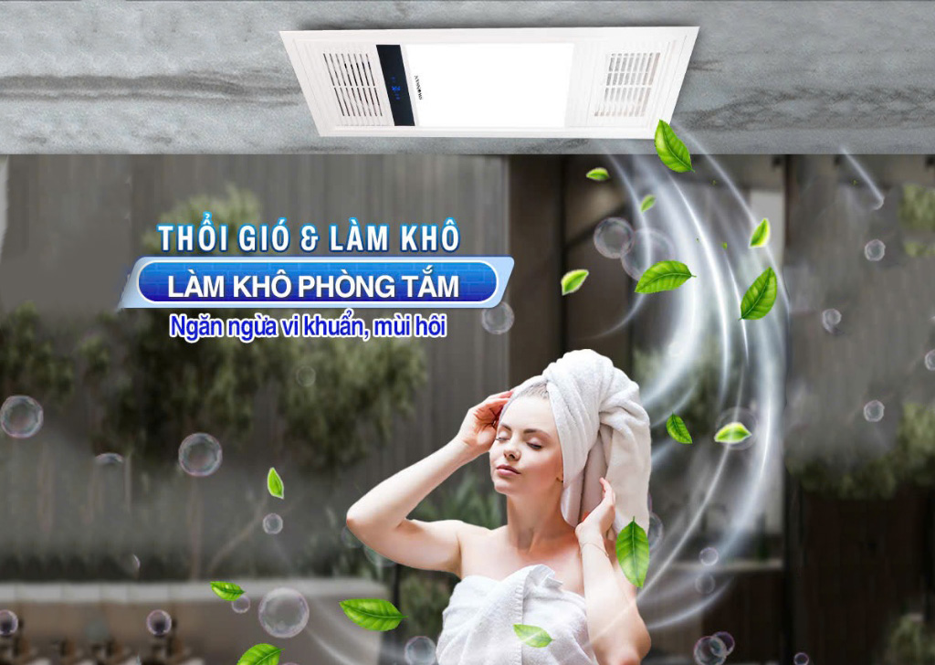 Quạt sưởi thiết bị làm khô, giữ ấm hiệu quả